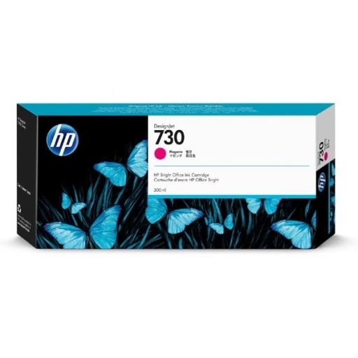 HP oryginalny ink P2V69A, HP 730, magenta, 300ml, HP HP DesignJet T1700 44 printer series, T1700dr 44