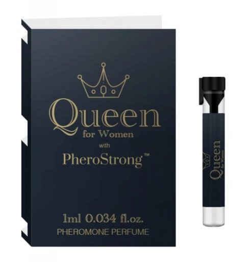 Medica-Group Queen with PheroStrong Women 1ml - perfumy damskie z feromonami ⚫ DARMOWA DOSTAWA od 299zł ⚫ DYSKRETNA PRZESYŁKA 24H Z POLSKI ⚫