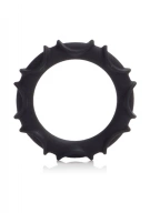 Atlas Silicone Ring Black