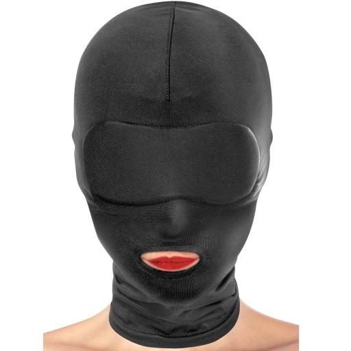 Fetish tentation Open Mouth Hood - Maska BDSM ⚫ DARMOWA DOSTAWA od 299zł ⚫ DYSKRETNA PRZESYŁKA 24H Z POLSKI ⚫