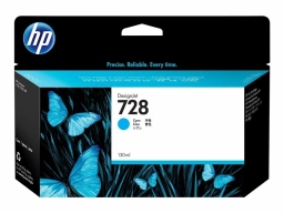 HP Atrament 728 130-ml Cyan DesignJet Ink