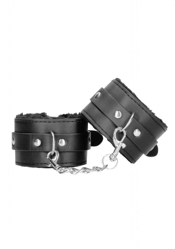 Ouch! Hand Cuffs With Adjustable Straps - Kajdanki na nadgarstki ⚫ DARMOWA DOSTAWA od 299zł ⚫ DYSKRETNA PRZESYŁKA 24H Z POLSKI ⚫