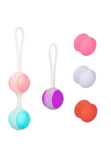 Kulki waginalne CalExotics Interchangeable Kegel Set