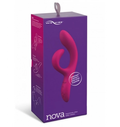 We-Vibe Nova 2 - wibrator króliczek ⚫ DARMOWA DOSTAWA od 299zł ⚫ DYSKRETNA PRZESYŁKA 24H Z POLSKI ⚫