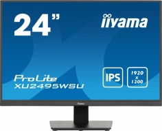 IIYAMA Monitor 24 cale XU2495WSU-B7 IPS,16:10,300cd,4ms,HDMI,DP,3xUSB(3.2),  1xUSB-c,2x2W,FlickerFree