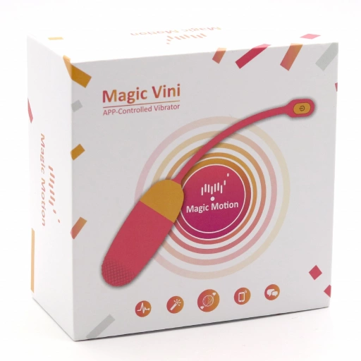 Magic Motion vini app controlled love egg orange - Wibrator jajeczko sterowany aplikacją