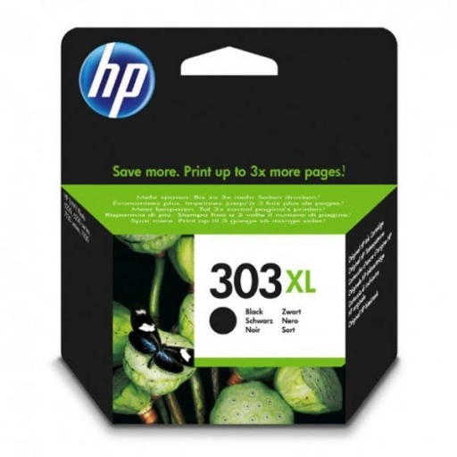 HP Oryginalny tusz T6N04AE, HP 303XL, 600s, high capacity, HP ENVY Photo 6230, 7130, 7134, 7830 CZARNY