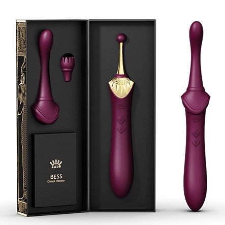 Masażer łechtaczki wibrator - Zalo Bess Vibrator   Fioletowy