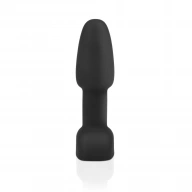 B-Vibe Rimming Petite Remote Control Plug-wibrujący korek analny, Czarny ⚫ DARMOWA DOSTAWA od 299zł ⚫ DYSKRETNA PRZESYŁKA 24H Z POLSKI ⚫