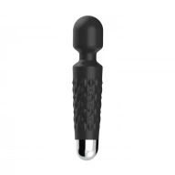 Stymulator silicone 9 vibration function Black