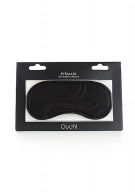 Ouch! Soft Eyemask Black - Maska na oczy Czarny ⚫ DARMOWA DOSTAWA od 299zł ⚫ DYSKRETNA PRZESYŁKA 24H Z POLSKI ⚫