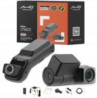 Wideorejestrator MIO Mivue J756 Dual - kamera przód+tył, adapter trybu parkingowefo Smartbox, Wifi, GPS, fotoradary