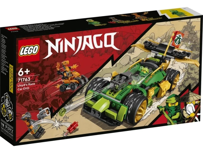 LEGO 71763 Ninjago Samochód wyścigowy Lloyda EVO