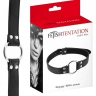 Fetish tentation Ring Gag - Knebel ⚫ DARMOWA DOSTAWA od 299zł ⚫ DYSKRETNA PRZESYŁKA 24H Z POLSKI ⚫