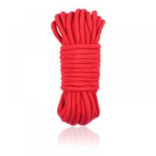 Toyz4lovers Cotton Rope 5M Red - Lina do krępowania Czerwony ⚫ DARMOWA DOSTAWA od 299zł ⚫ DYSKRETNA PRZESYŁKA 24H Z POLSKI ⚫