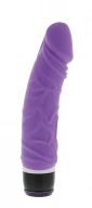 Dream Toys Purrfect Silicone Classic 6.5 Inch Purple - Dildo wibrujące, fioletowe ⚫ DARMOWA DOSTAWA od 299zł ⚫ DYSKRETNA PRZESYŁKA 24H Z POLSKI ⚫