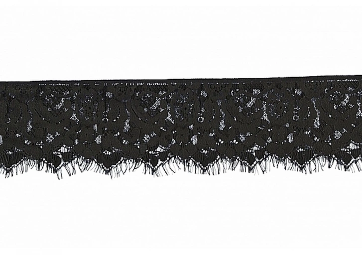 Ouch! Mystère Lace Mask Black - Koronkowa przepaska na oczy ⚫ DARMOWA DOSTAWA od 299zł ⚫ DYSKRETNA PRZESYŁKA 24H Z POLSKI ⚫