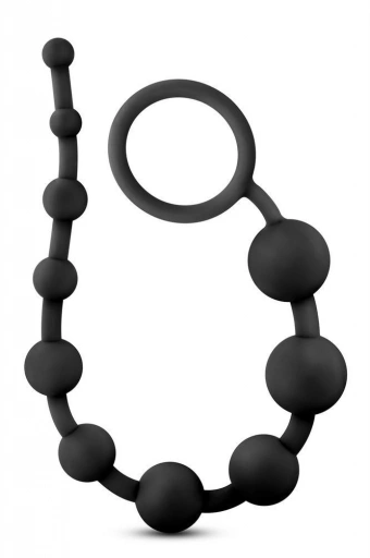 Anal Adventures Platinum Anal Beads - Koraliki analne ⚫ DARMOWA DOSTAWA od 299zł ⚫ DYSKRETNA PRZESYŁKA 24H Z POLSKI ⚫