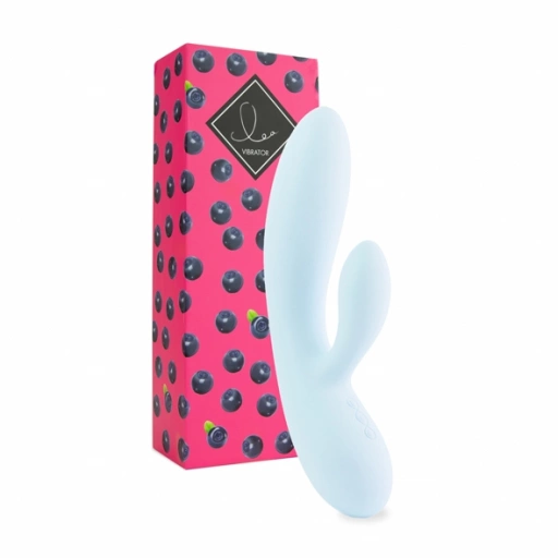 Wibrator ze stymulatorem - FeelzToys Lea Vibrator  Jagoda