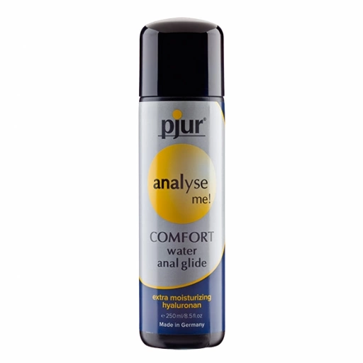 Pjur Analyse Me Comfort Water Glide 250 ml - lubrykant analny na bazie wody ⚫ DARMOWA DOSTAWA od 299zł ⚫ DYSKRETNA PRZESYŁKA 24H Z POLSKI ⚫