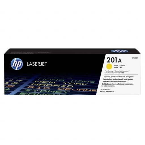 Oryginalny toner HP 201A żółty (CF402A)