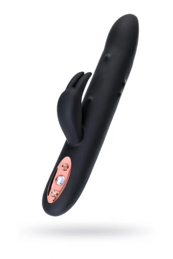 Unrealistic WANAME D-SPLASH HAIL vibrator, silicone, black, 23.8 cm