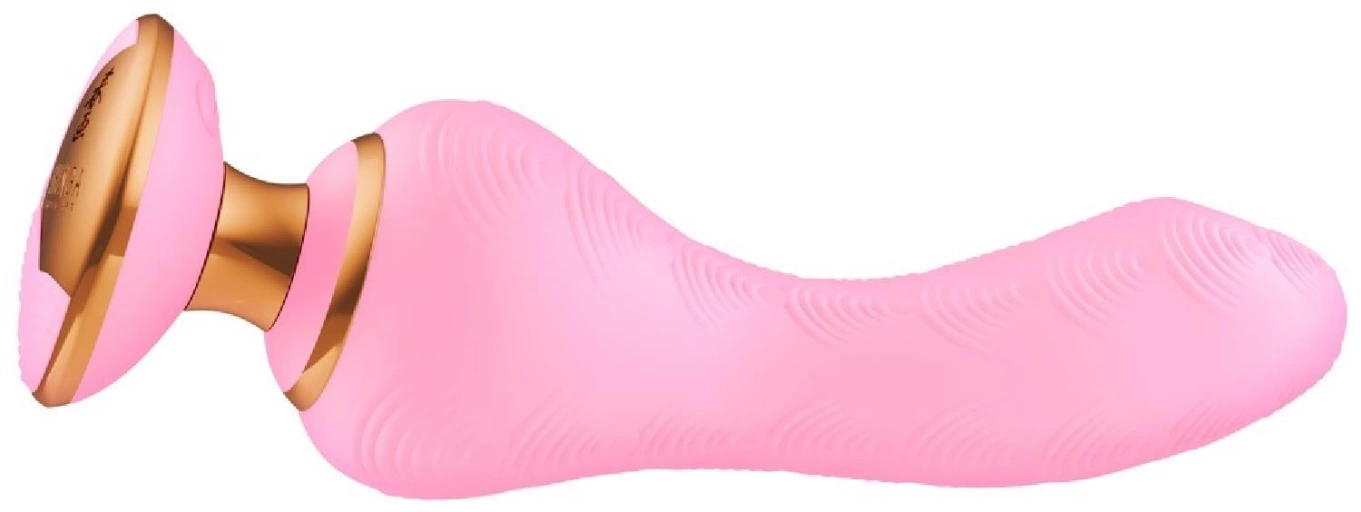 Shunga Sanya Intimate Massager Light Pink - Wibrator klasyczny, Różowy ⚫ DARMOWA DOSTAWA od 299zł ⚫ DYSKRETNA PRZESYŁKA 24H Z POLSKI ⚫