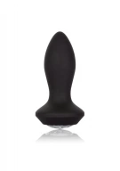 Vibrating Petite Crystal Probe Black