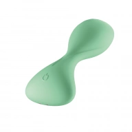 Satisfyer vibrator trendsetter connect app (light green) - Wibrujący korek analny, Zielony