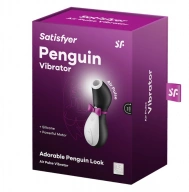 Pingwinek, Satisfyer Penguin - bezdotykowy masażer łechtaczki ⚫ DARMOWA DOSTAWA od 299zł ⚫ DYSKRETNA PRZESYŁKA 24H Z POLSKI ⚫