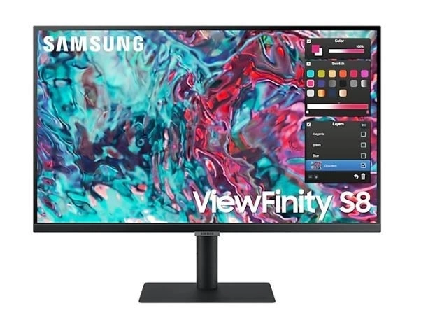 Samsung Monitor  27 cali LS27B800TGUXEN IPS 3840x2160 UHD 16:9   1xHDMI 2xTB 4.0 (90W/15W)  3xUSB 3.0 LAN (RJ45) 5ms HAS+PIVOT g