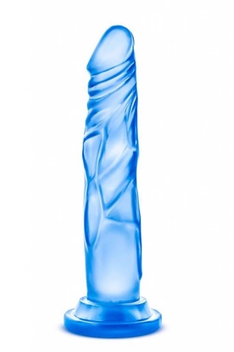 B Yours Sweet N Hard 5 Blue - Dildo klasyczne na przyssawce, Niebieski ⚫ DARMOWA DOSTAWA od 299zł ⚫ DYSKRETNA PRZESYŁKA 24H Z POLSKI ⚫