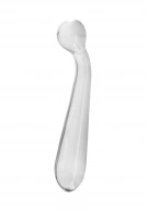 Szklane dildo obszaru G Ns Novelties Crystal G Spot Wand