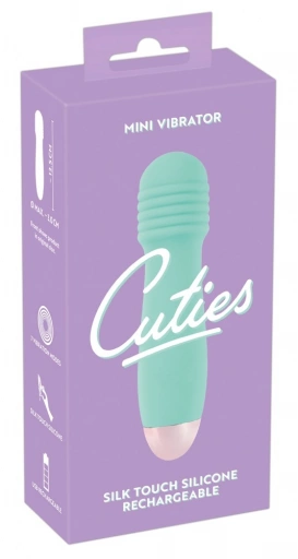 You2Toys Cuties Mini Vibrator Green - Wibrator łechtaczkowy ⚫ DARMOWA DOSTAWA od 299zł ⚫ DYSKRETNA PRZESYŁKA 24H Z POLSKI ⚫