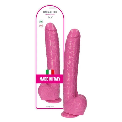 Dildo- Italian Cock 15.5'' Pink