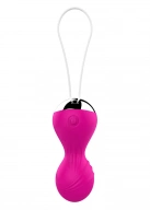 Boss Series Magic Vibrating Silicone Kegel Balls UF Remote - Kulki gejszy z wibracjami na pilota