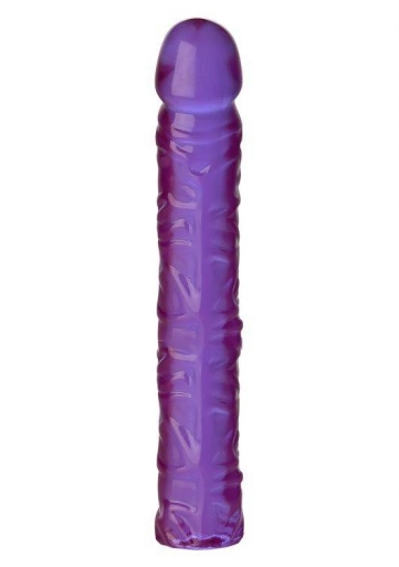 Dildo Żelowe Klasyczny Dong 25 cm Fioletowy | 100% ORYGINAŁ| DYSKRETNA PRZESYŁKA