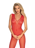 Bodystocking N112 Czerwone