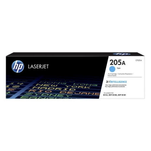 Oryginalny toner HP 205A błękitny (CF531A)