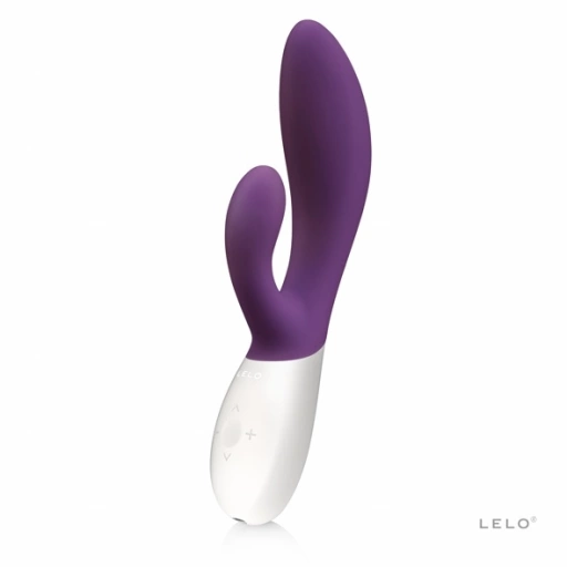 Wibrator ze stymulatorem - Lelo Ina Wave Vibrator fioletowy