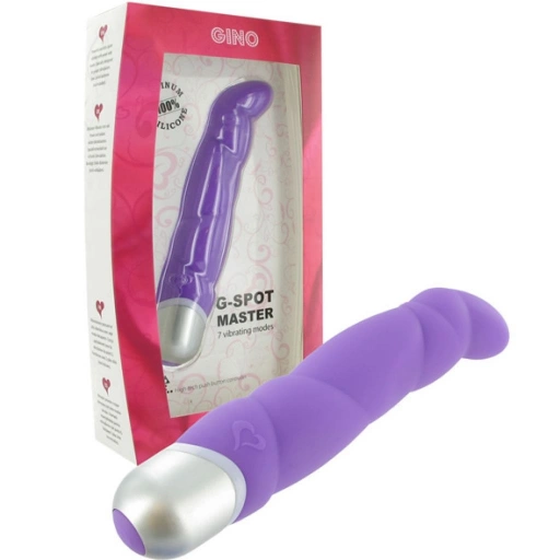 FeelzToys Gino Vibrator - Wibrator Punktu G, Fioletowy ⚫ DARMOWA DOSTAWA od 299zł ⚫ DYSKRETNA PRZESYŁKA 24H Z POLSKI ⚫