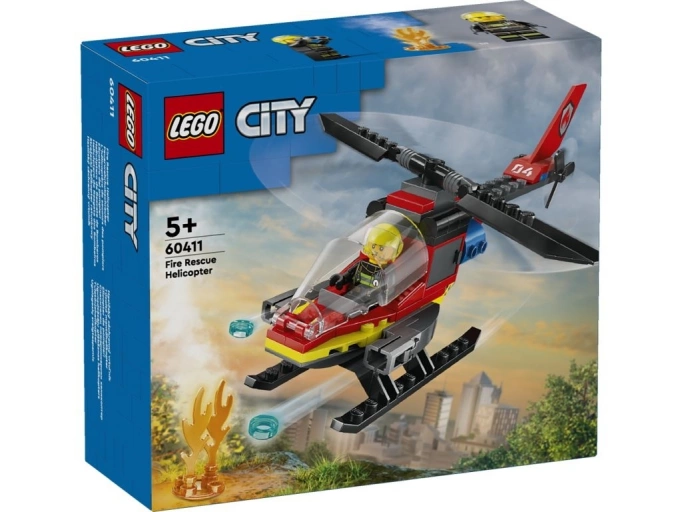 LEGO 60411 City Strażacki helikopter ratunkowy