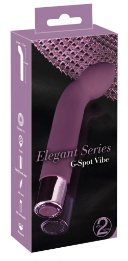 Elegant Series elegant series g-spot vibe - Wibrator do punktu G ⚫ DARMOWA DOSTAWA od 299zł ⚫ DYSKRETNA PRZESYŁKA 24H Z POLSKI ⚫