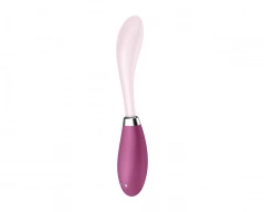 Satisfyer g-spot flex 3 (red) - Wibrator do punktu G elastyczny, Czerwony ⚫ DARMOWA DOSTAWA od 299zł ⚫ DYSKRETNA PRZESYŁKA 24H Z POLSKI ⚫