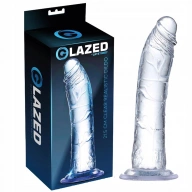 Glazed Realistic dildo 21,5 cm - Dildo klasyczne na przyssawce ⚫ DARMOWA DOSTAWA od 299zł ⚫ DYSKRETNA PRZESYŁKA 24H Z POLSKI ⚫