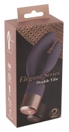 You2Toys Elegant Vibrator Double Vibe - Wibrator króliczek ⚫ DARMOWA DOSTAWA od 299zł ⚫ DYSKRETNA PRZESYŁKA 24H Z POLSKI ⚫