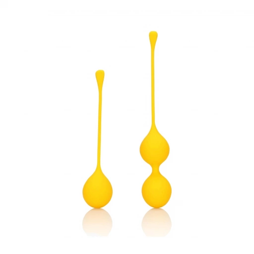 Silicone Kegel Balls Training Set - Carambola