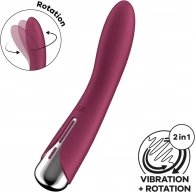 Wibrator Rotacyjny Satisfyer Spinning Vibe 1 Bordowy | 100% ORYGINAŁ| DYSKRETNA PRZESYŁKA