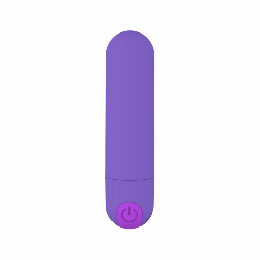 Power Bullet USB 10 functions Glossy Matte Purple