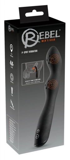 Rebel P Spot Vibrator - Wibrujący masażer prostaty ⚫ DARMOWA DOSTAWA od 299zł ⚫ DYSKRETNA PRZESYŁKA 24H Z POLSKI ⚫